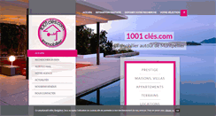 Desktop Screenshot of 1001cles.com